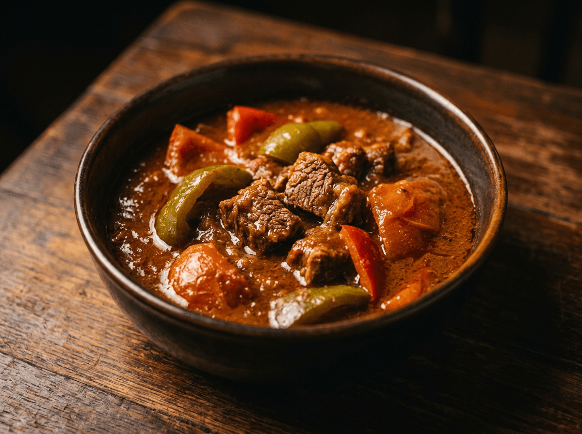 Filipino Caldereta — ABLTY performance menu