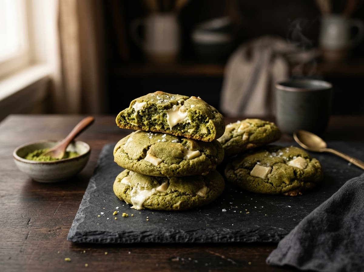Matcha White Chocolate Cookies (6-Pack)