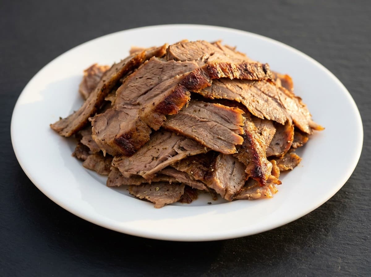 Gyro-Braised Lamb Shoulder — performance menu item by ABLTY