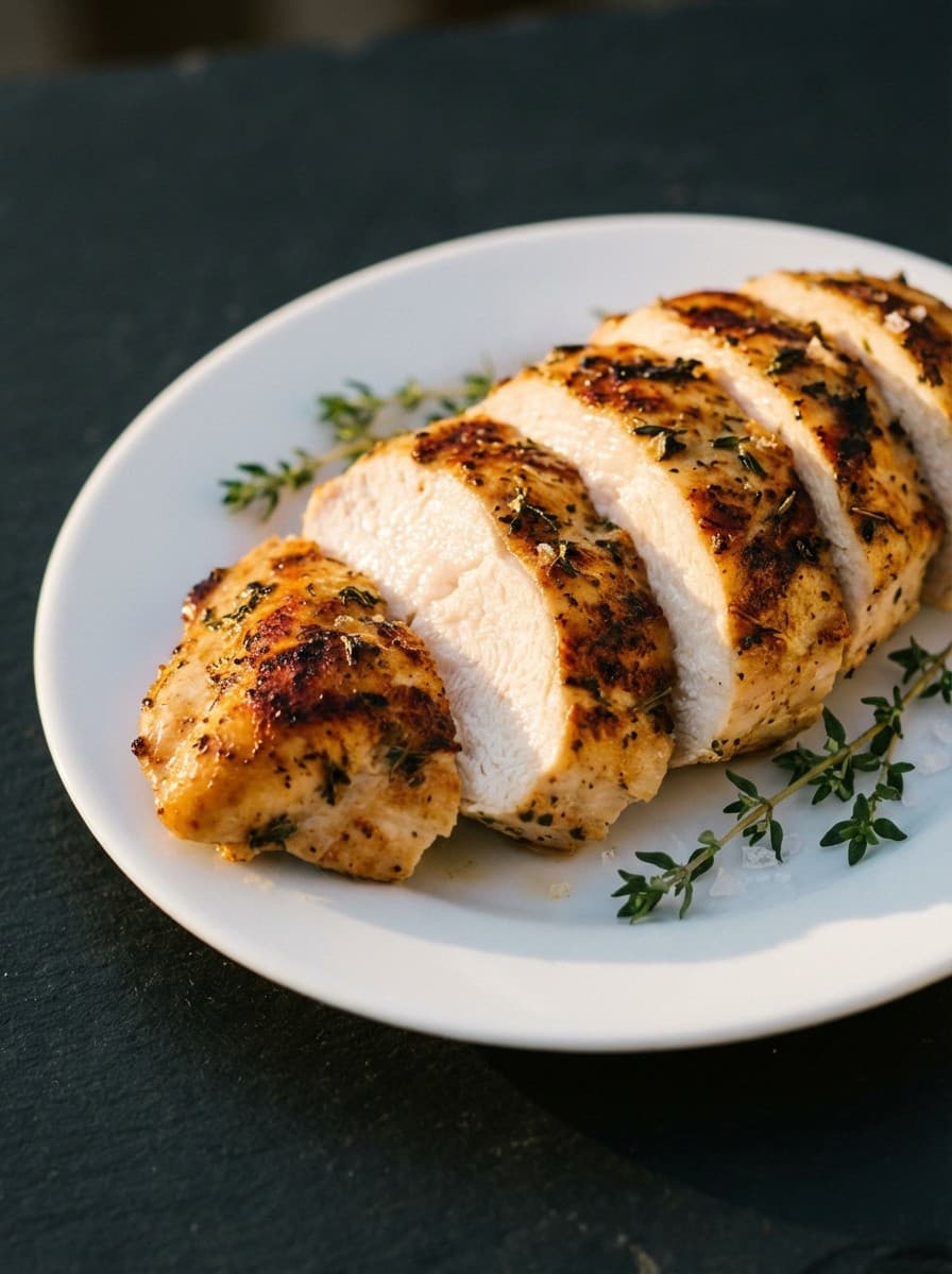Cooked Pastured Chicken Breast